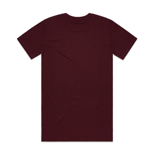 AS Colour Tall Tee Burgundy Img - Cap Z