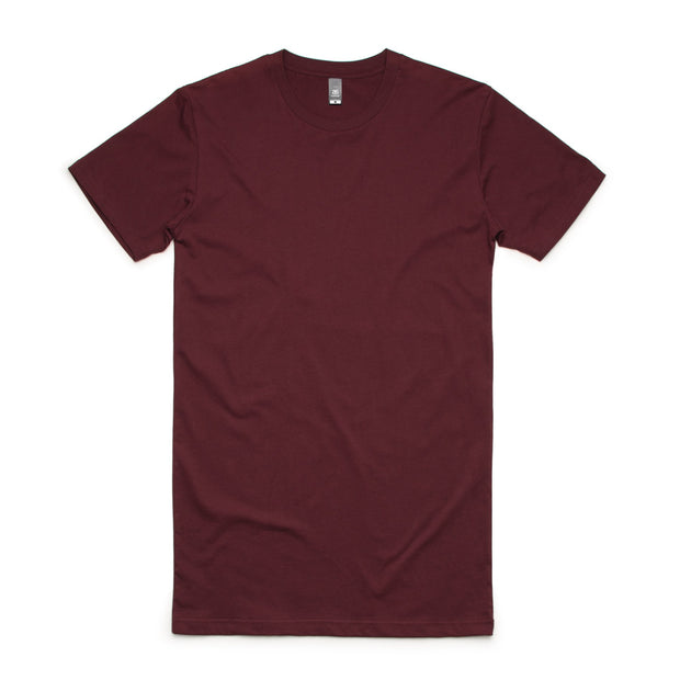 AS Colour Tall Tee Burgundy - Cap Z