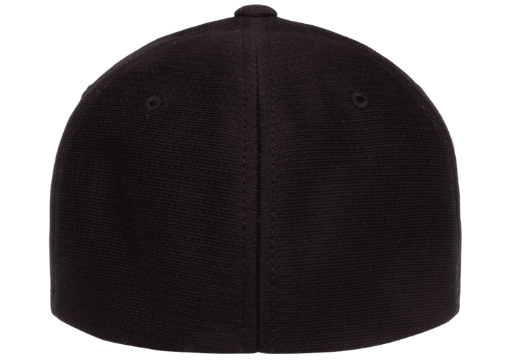 Flexfit Cool and Dry Pique Mesh Fitted Black
