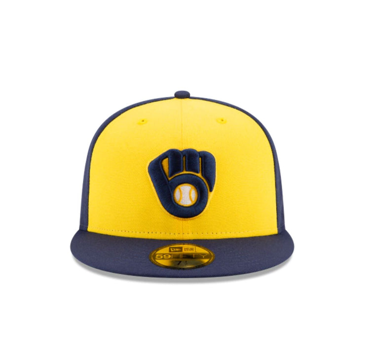 New Era 59Fifty MLB Authentic Collection Milwaukee Brewers ALT