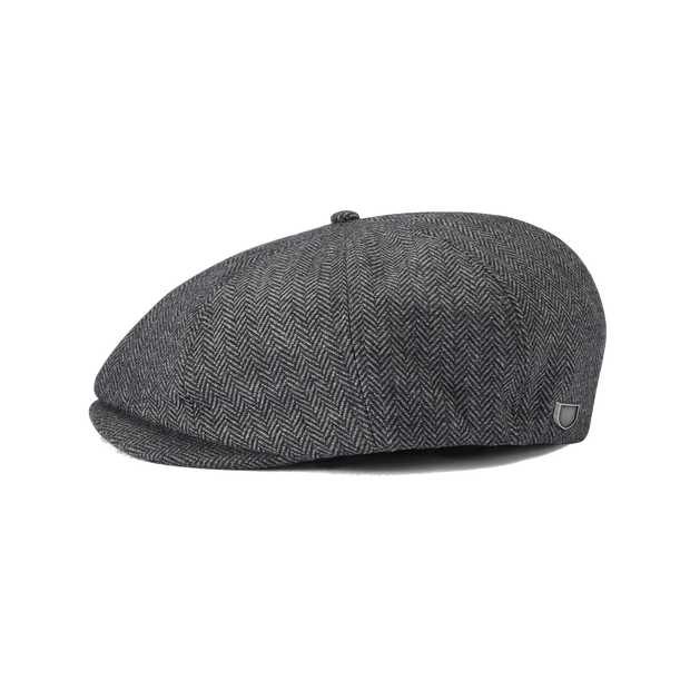 Brixton Brood Snap Cap Grey/Black