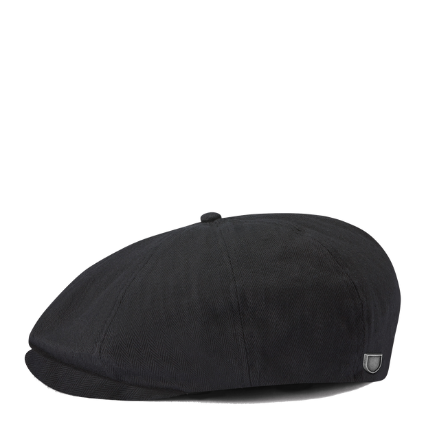 Brixton Brood Snap Cap Black