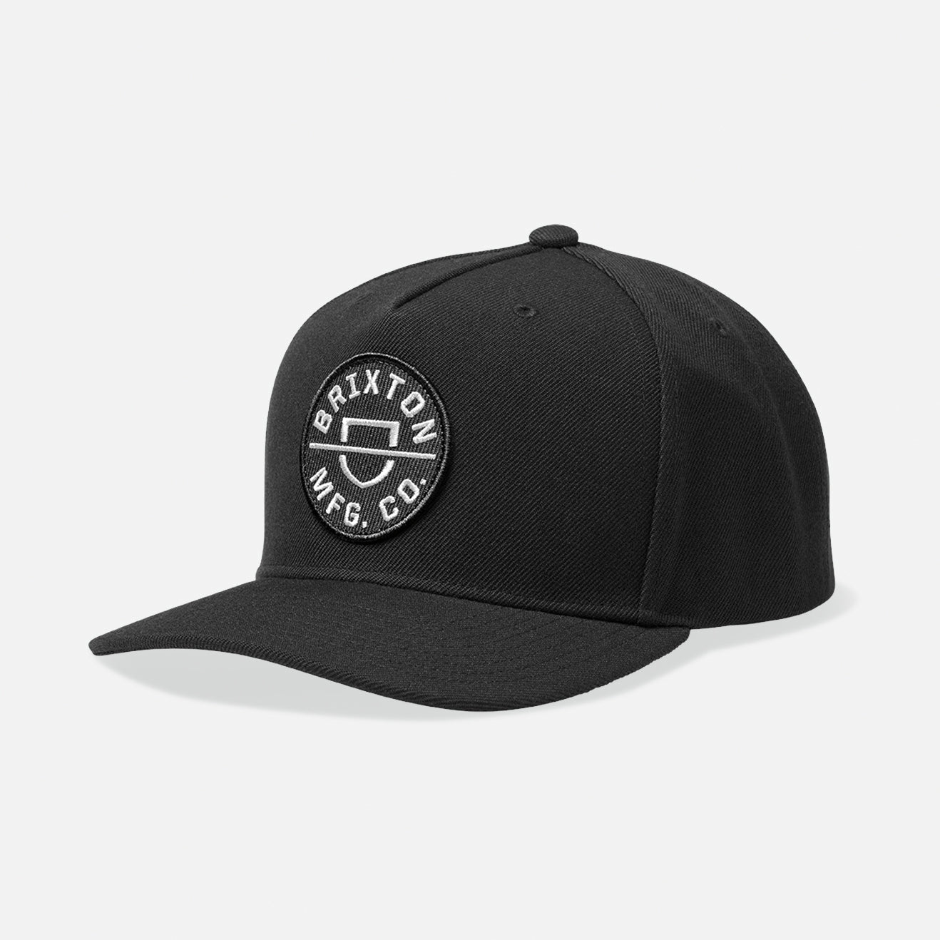 Brixton Crest C MP Snapback Black