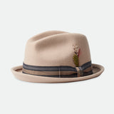 Brixton Gain Fedora Light Fawn