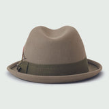 Brixton Gain Fedora Mermaid/Military Olive