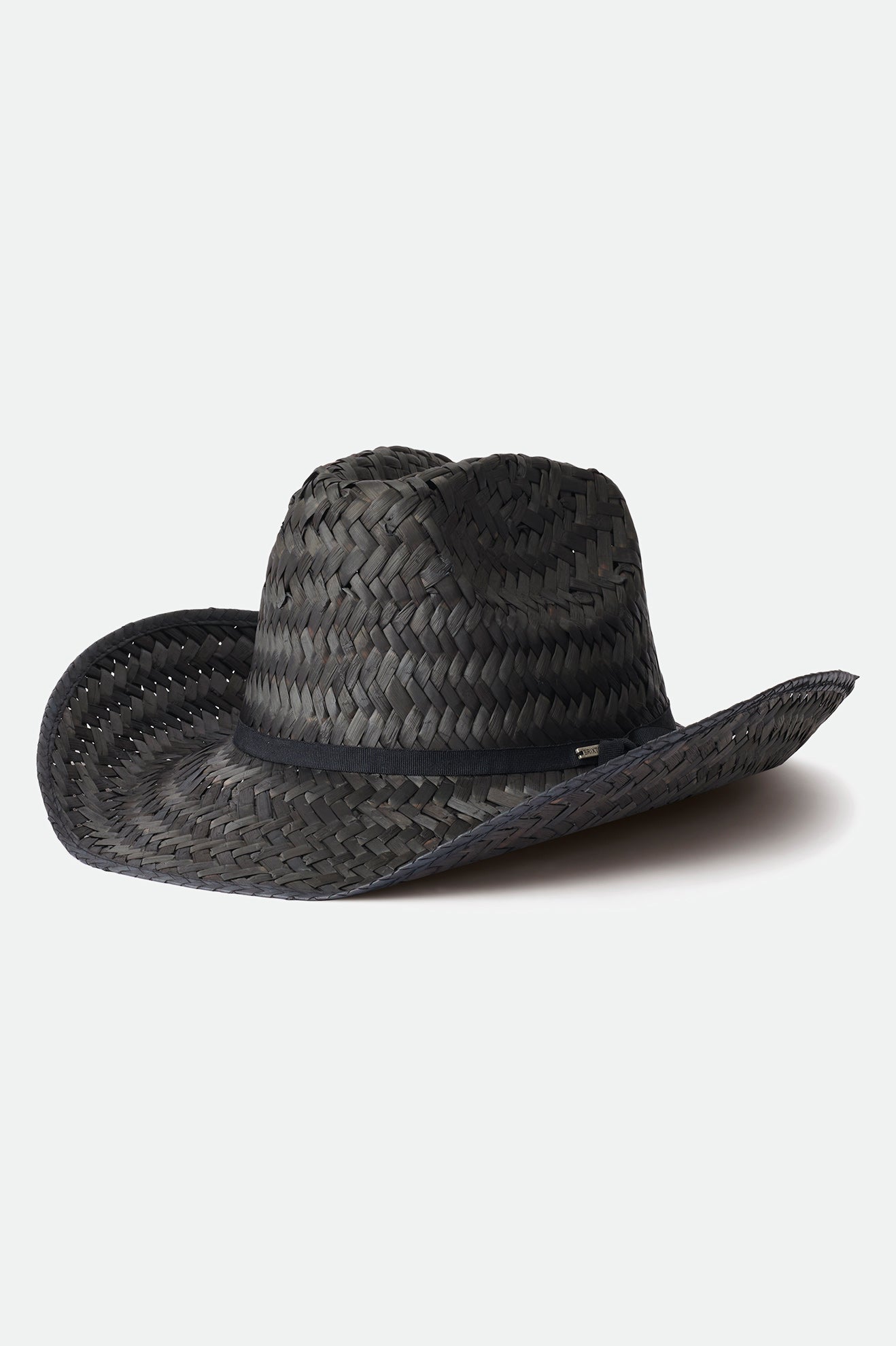 Brixton Houston Straw Cowboy Black