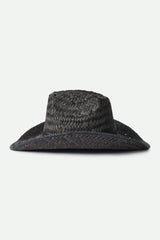 Brixton Houston Straw Cowboy Black