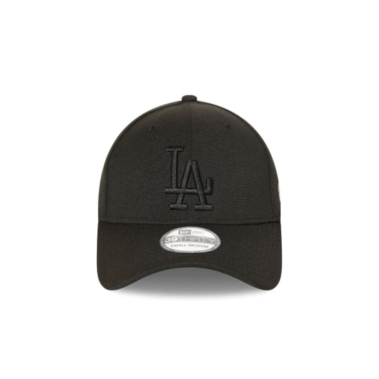 New Era 39Thirty MLB Los Angeles Dodgers Black On Black