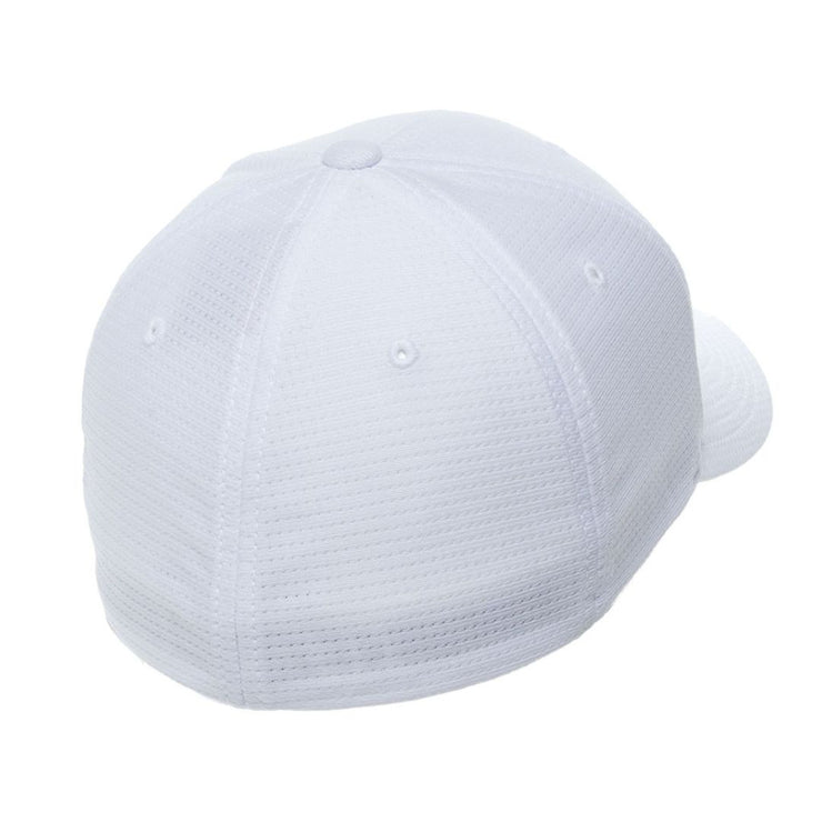 Flexfit Cool and Dry Pique Mesh Fitted White
