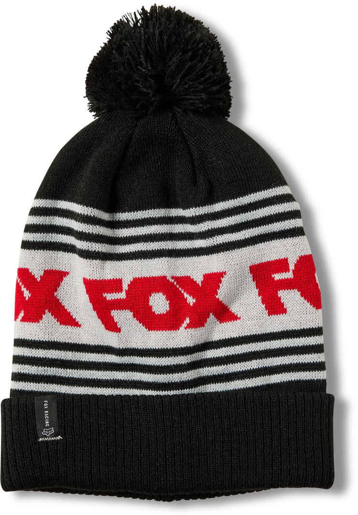 Fox Frontline Beanie Black/Red