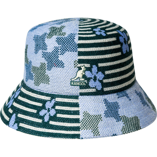 Kangol Nature Flip Lahinch Bucket Hat Iced Lilac/Pine