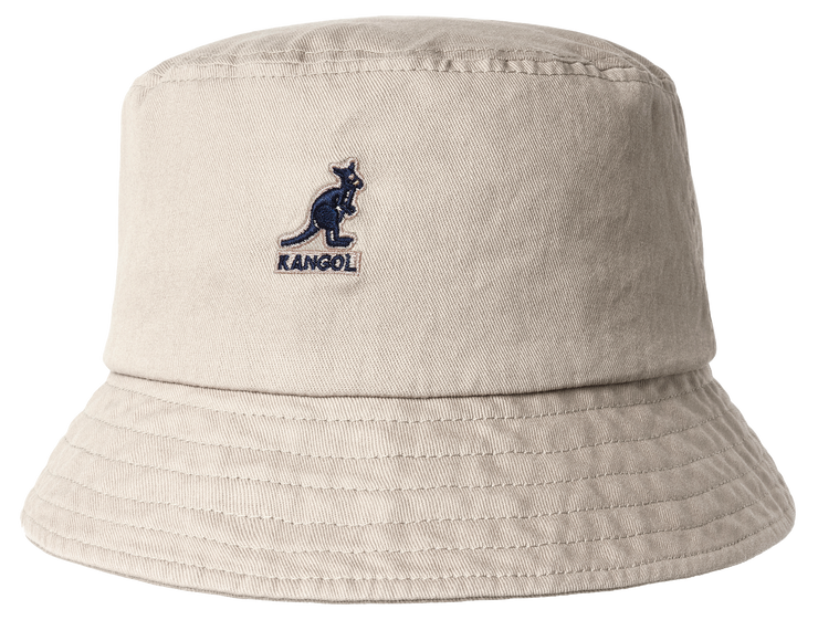 Kangol Washed Bucket Khaki