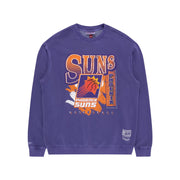 Mitchell & Ness NBA Paintbrush Crew Phoenix Suns Purple
