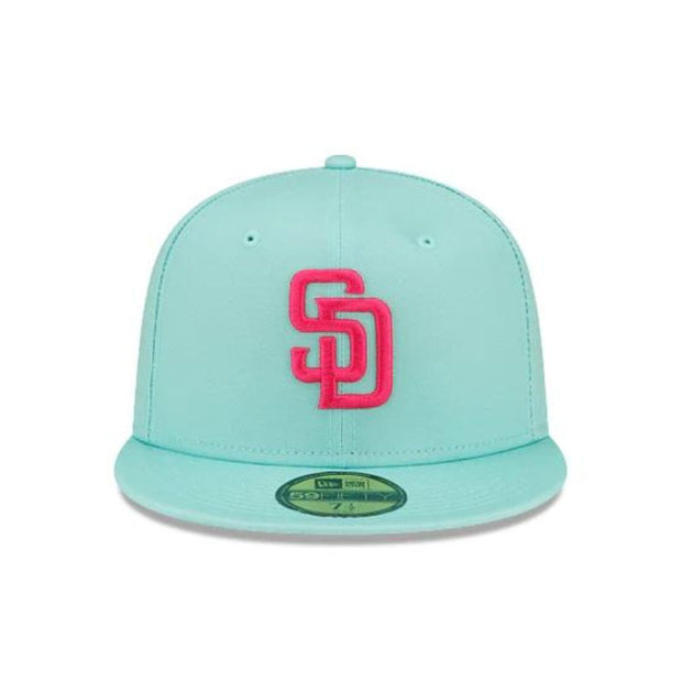 New Era 59Fifty MLB 25 City Connect San Diego Padres Aqua