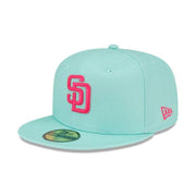 New Era 59Fifty MLB 25 City Connect San Diego Padres Aqua