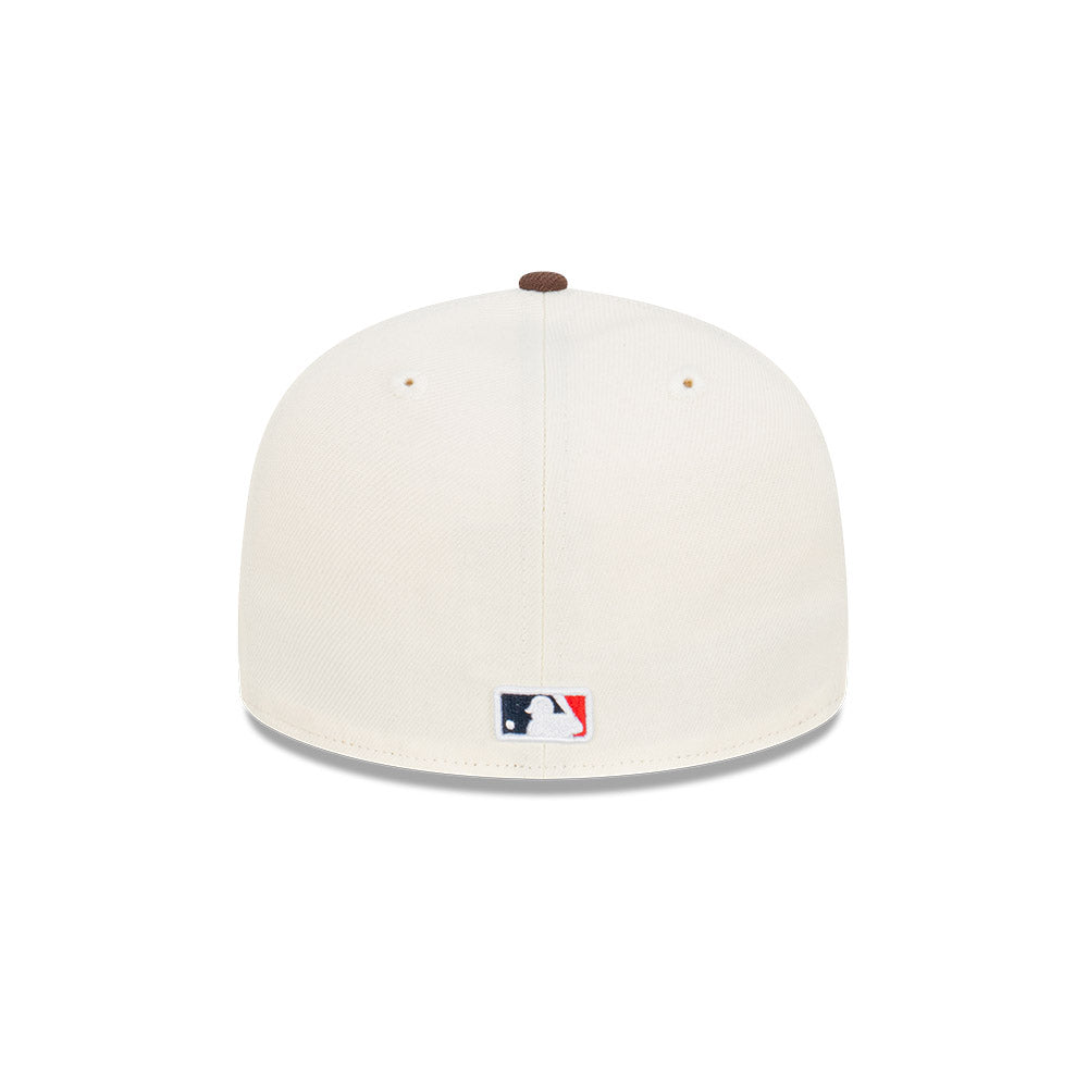 New Era 59Fifty MLB 2Tone Classic San Diego Padres Chrome White