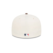 New Era 59Fifty MLB 2Tone Classic San Diego Padres Chrome White