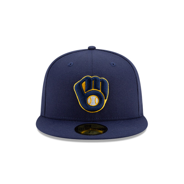 New Era 59Fifty MLB Authentic Collection Milwaukee Brewers Home