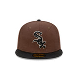 New Era 59Fifty MLB Black Angus Chicago White Sox Walnut
