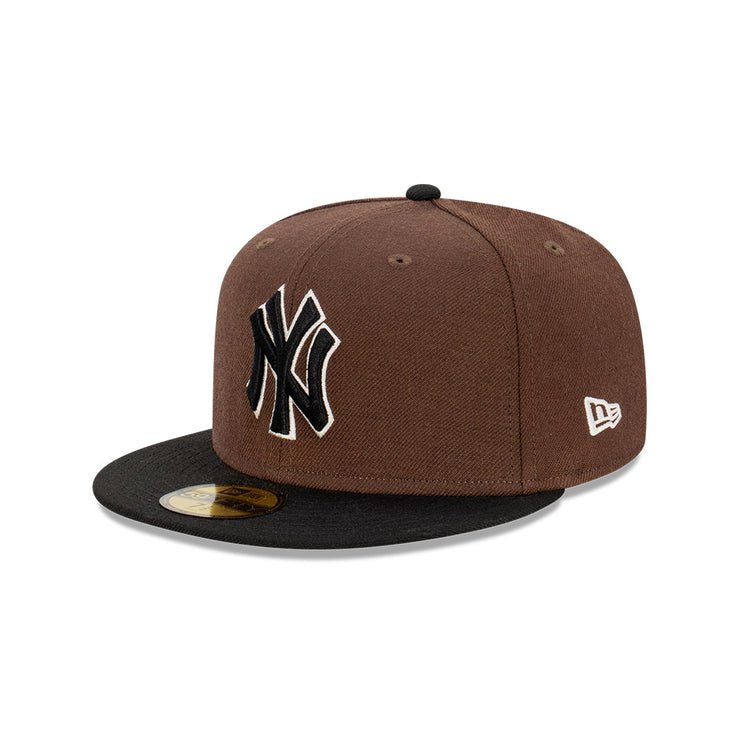 New Era 59Fifty MLB Black Angus New York Yankees Walnut
