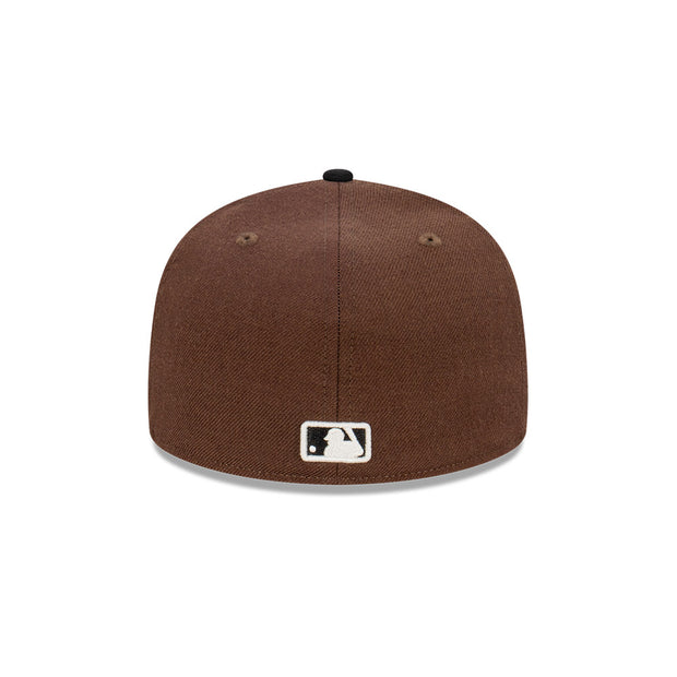 New Era 59Fifty MLB Black Angus Oakland Athletics Walnut