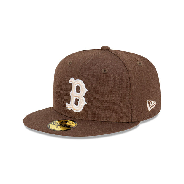 New Era 59Fifty MLB Brownstone Boston Red Sox