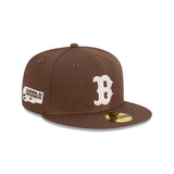 New Era 59Fifty MLB Brownstone Boston Red Sox