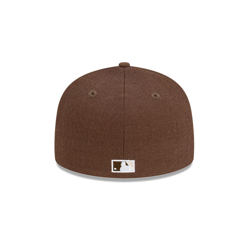 New Era 59Fifty MLB Brownstone Los Angeles Dodgers
