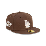 New Era 59Fifty MLB Brownstone Los Angeles Dodgers