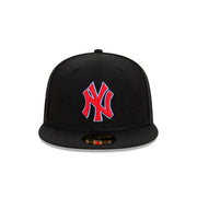 New Era 59Fifty MLB Digi Colour World Series New York Yankees Black Scarlet Sky Blue