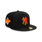New Era 59Fifty MLB Digi Colour World Series New York Yankees Black Scarlet Yellow