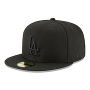 New Era 59Fifty MLB Los Angeles Dodgers Black Black