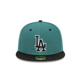 New Era 59Fifty MLB Pine & Black Los Angeles Dodgers