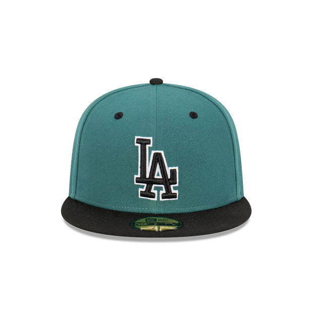 New Era 59Fifty MLB Pine & Black Los Angeles Dodgers