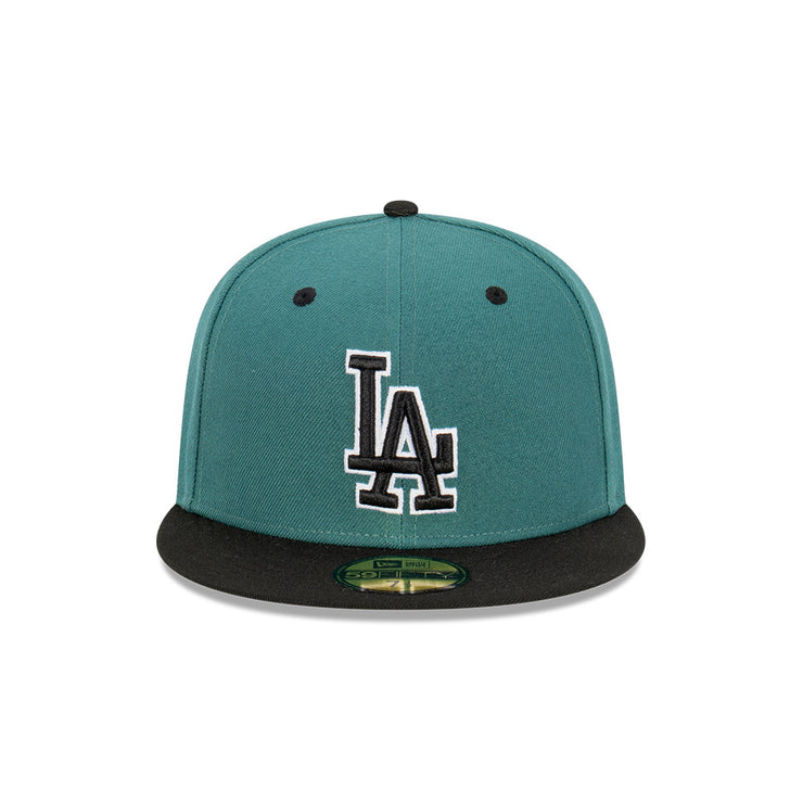 New Era 59Fifty MLB Pine & Black Los Angeles Dodgers