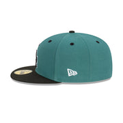 New Era 59Fifty MLB Pine & Black Los Angeles Dodgers