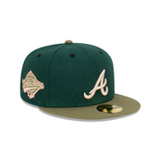 New Era 59Fifty MLB World Series Collard Greens Atlanta Braves