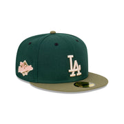 New Era 59Fifty MLB World Series Collard Greens Los Angeles Dodgers