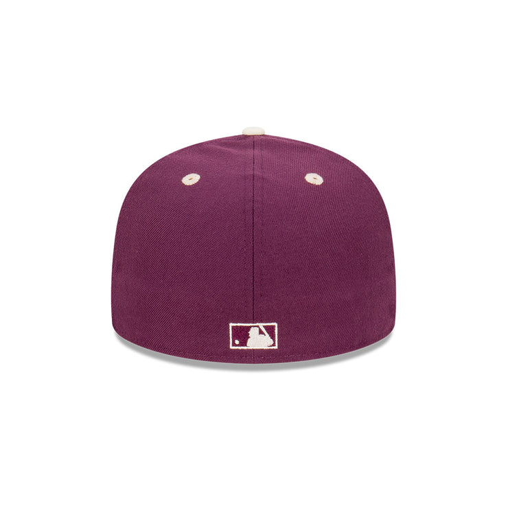 New Era 59Fifty MLB World Series Trail Mix New York Yankees Plum