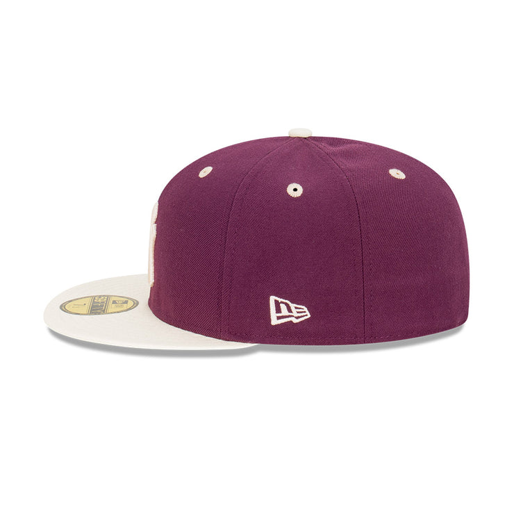 New Era 59Fifty MLB World Series Trail Mix New York Yankees Plum