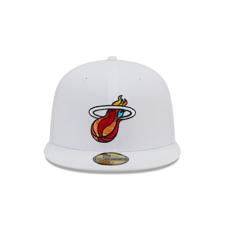 New Era 59Fifty NBA 22-23 On-Court City Edition ALT Miami Heat