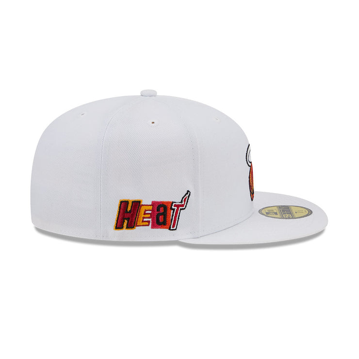 New Era 59Fifty NBA 22-23 On-Court City Edition ALT Miami Heat