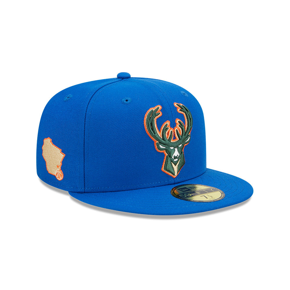 New Era 59Fifty NBA 22-23 On-Court City Edition ALT Milwaukee Bucks