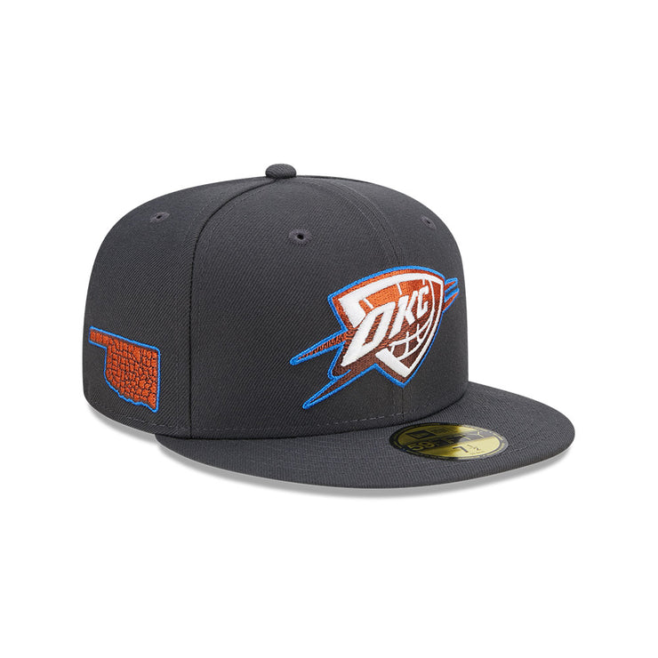 New Era 59Fifty NBA 22-23 On-Court City Edition ALT Oklahoma City Thunder