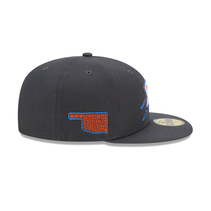 New Era 59Fifty NBA 22-23 On-Court City Edition ALT Oklahoma City Thunder