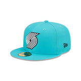 New Era 59Fifty NBA 22-23 On-Court City Edition ALT Portland Trail Blazers