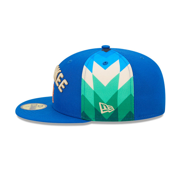 New Era 59Fifty NBA 22-23 On-Court City Edition Milwaukee Bucks