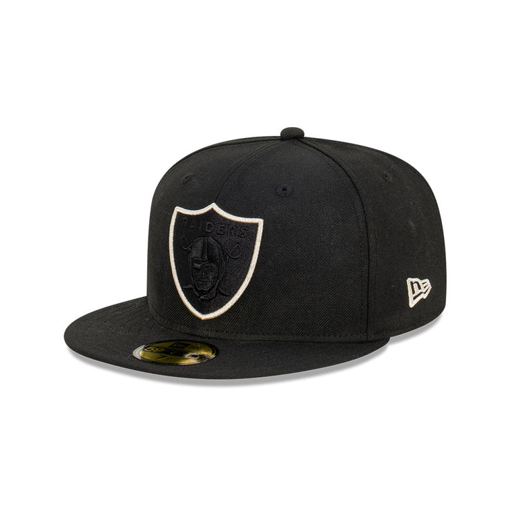 New Era 59Fifty NFL Las Vegas Raiders Metallic Accent