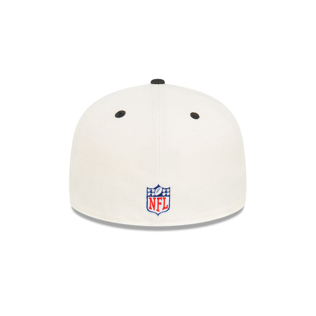 New Era 59Fifty NFL Las Vegas Raiders Pro Bowl 1986 Chrome White