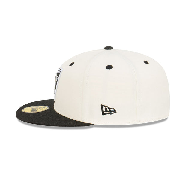 New Era 59Fifty NFL Las Vegas Raiders Pro Bowl 1986 Chrome White